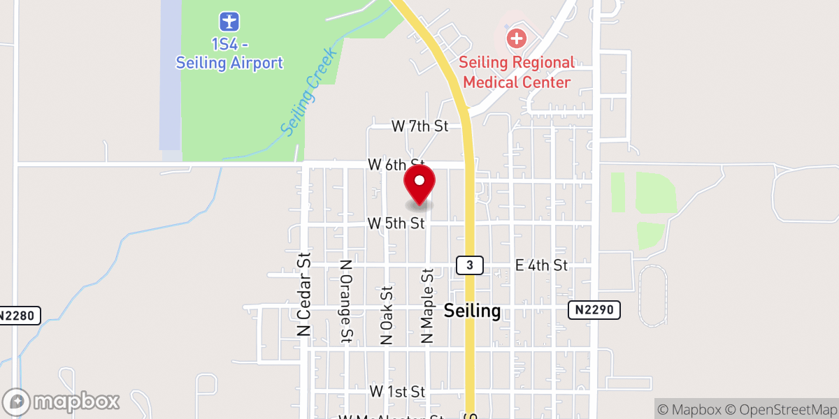 Map showing location of Restoration Church