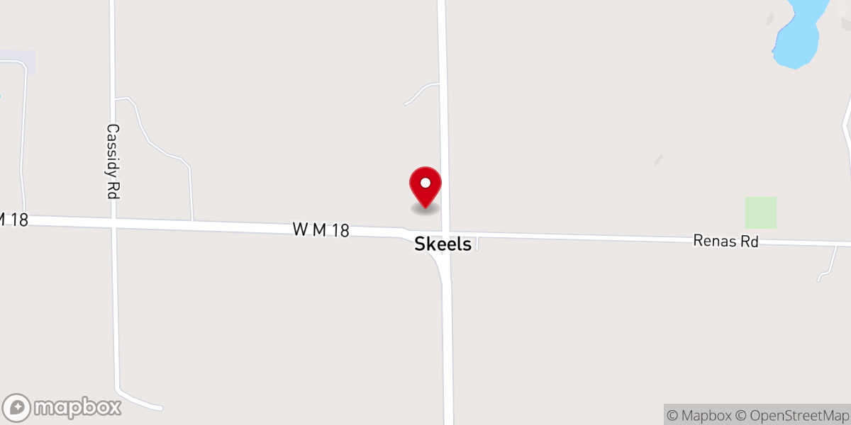 Map showing location of Grace Fellowship Church