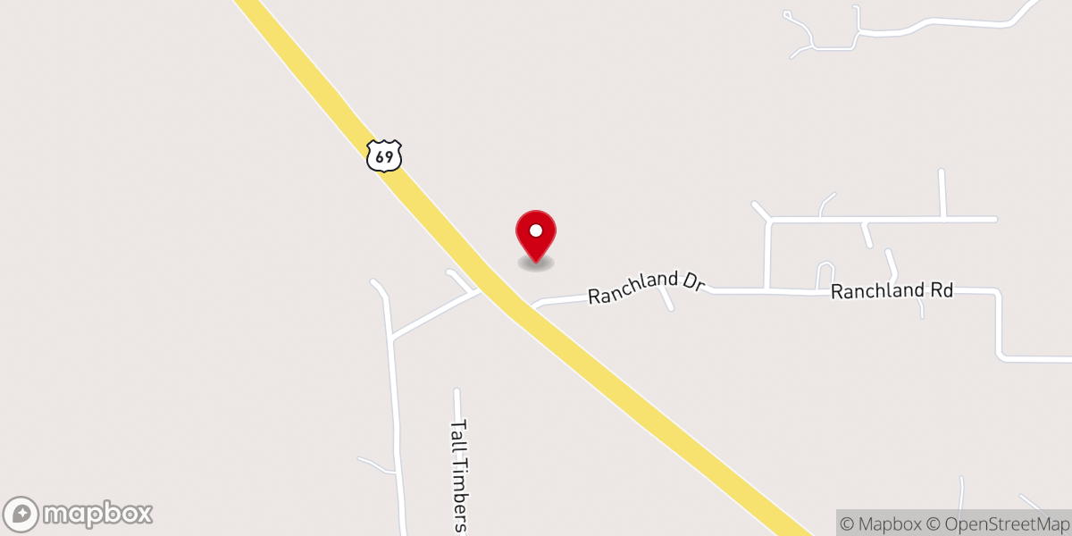 Map showing location of Faith Tabernacle United Pentecostal Church