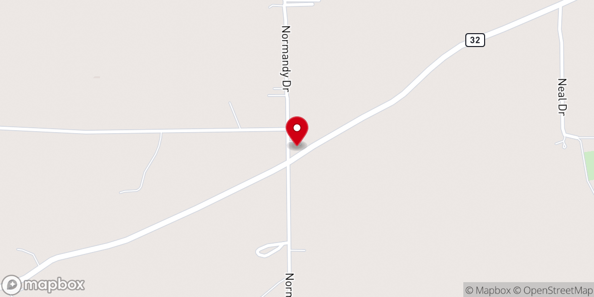 Map showing location of Emmanuel Chapel