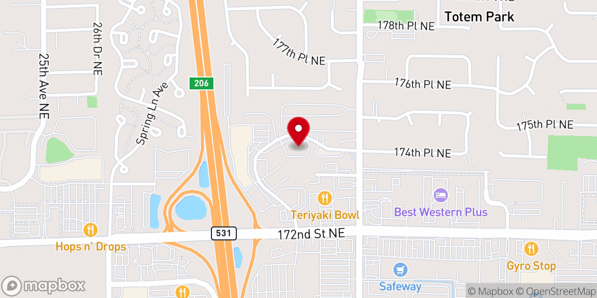 Map showing location of Salt Of The Earth Food Blessing - Arlington