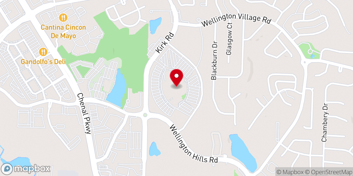 Map showing location of Bethel Christian Fellowship Inc