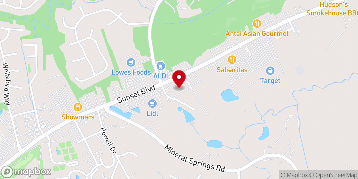 Map showing location of Right Connection Church