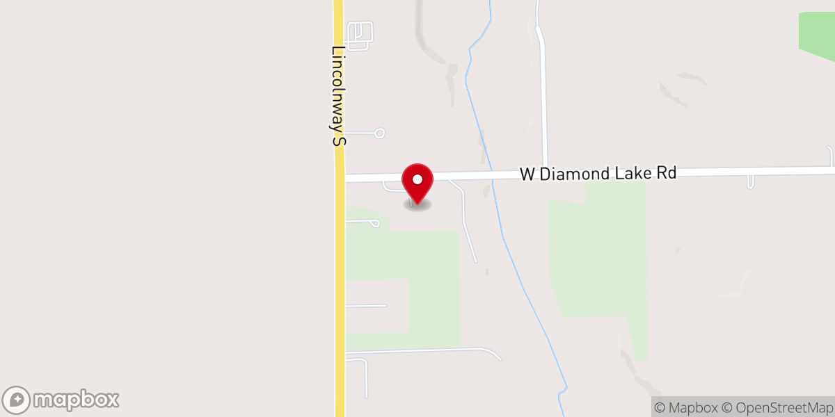 Map showing location of Strong Tower Worship Center