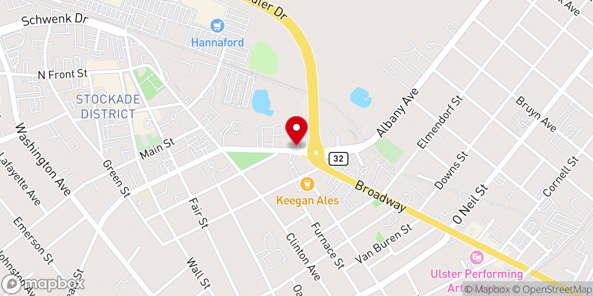 Map showing location of CrossRoads Christian Fellowship