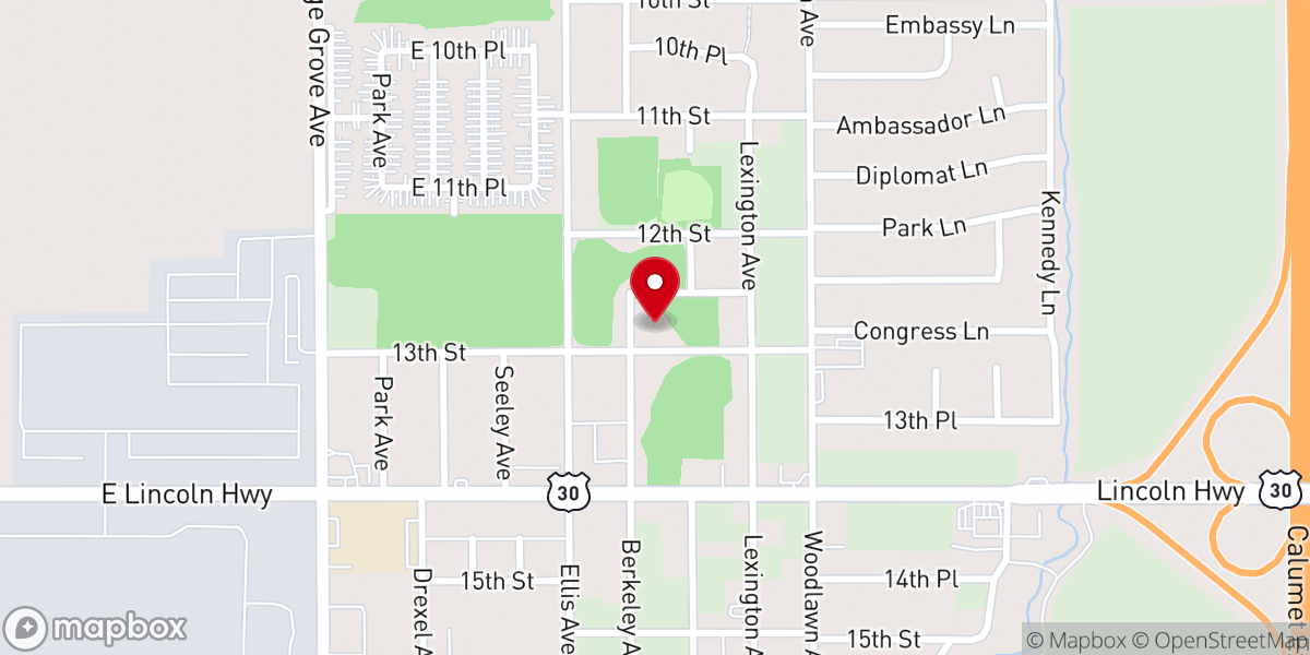 Map showing location of True Spirit International Ministries