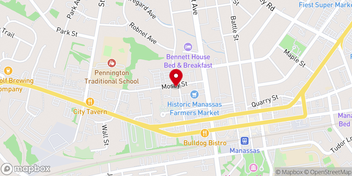 Map showing location of MercyVine Family Church