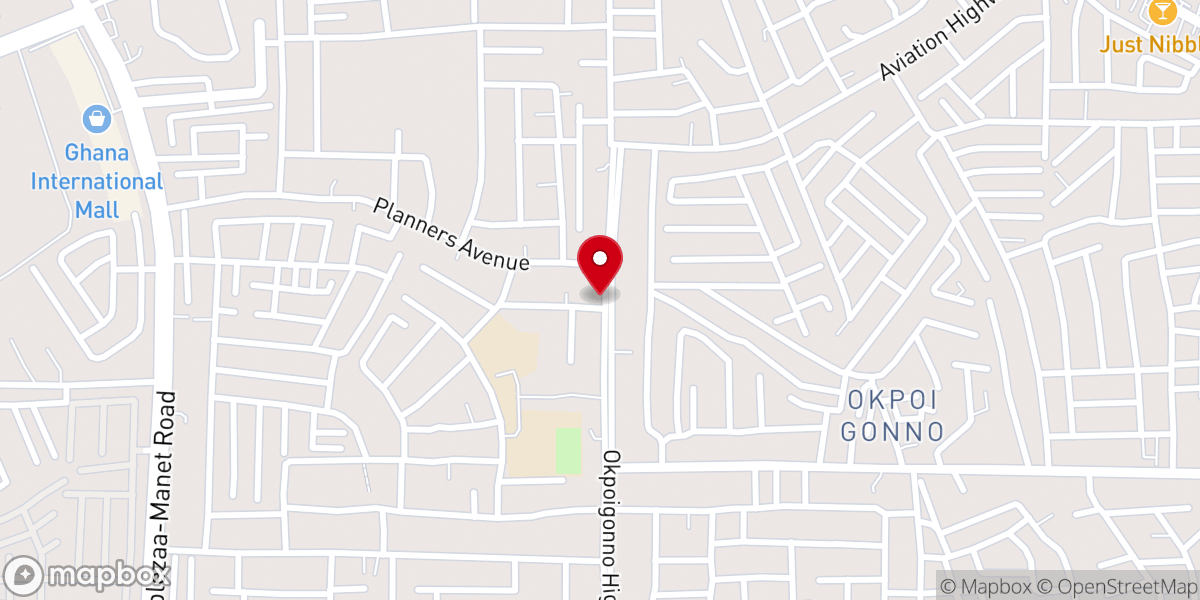 Map showing location of NEW LIGHT PENTECOSTAL CHURCH SPINTEX