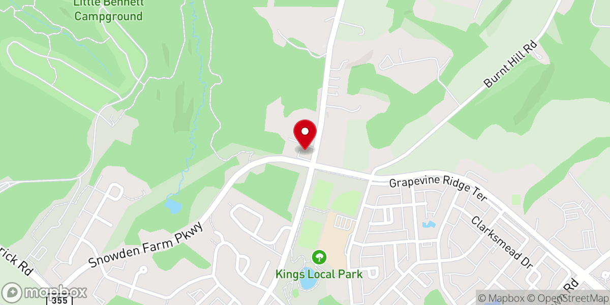 Map showing location of GO Church (Montgomery County)