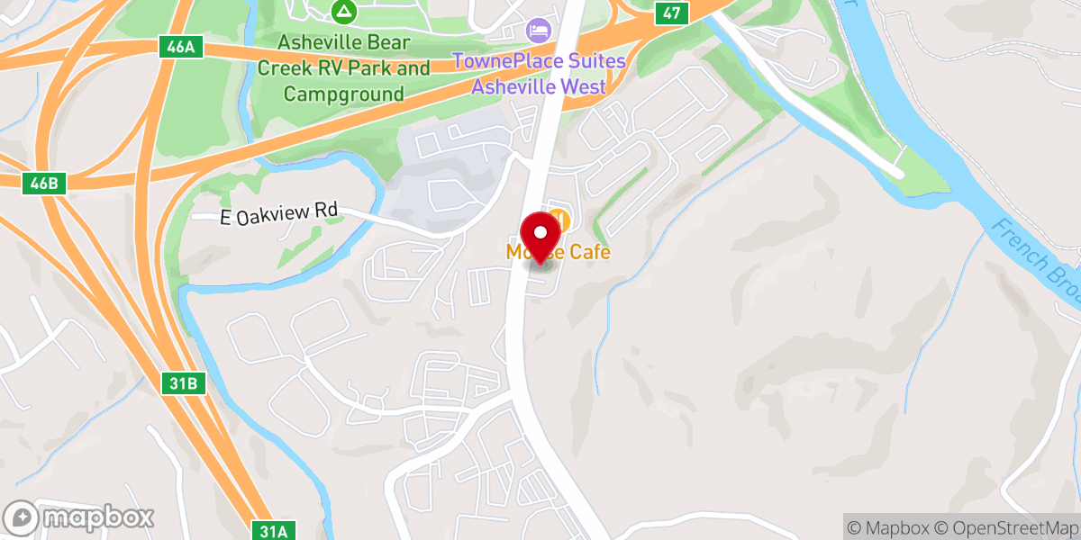 Map showing location of Inanda Baptist Church