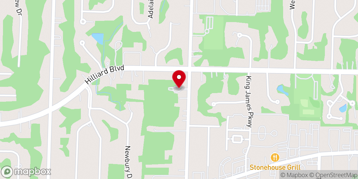 Map showing location of CrossPointe Community