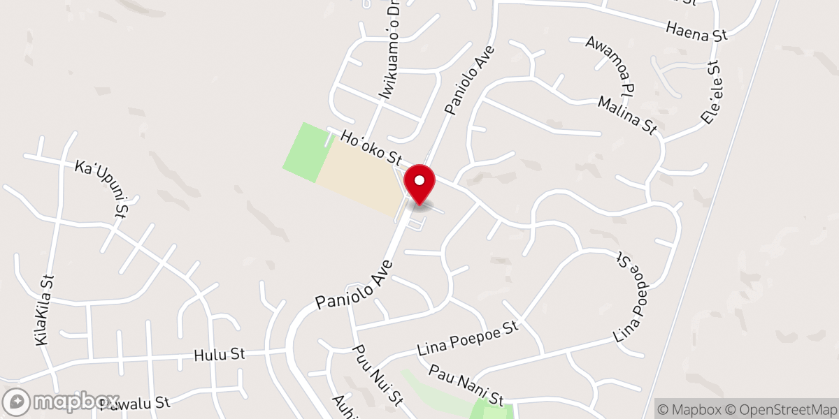 Map showing location of Waikoloa Community Church