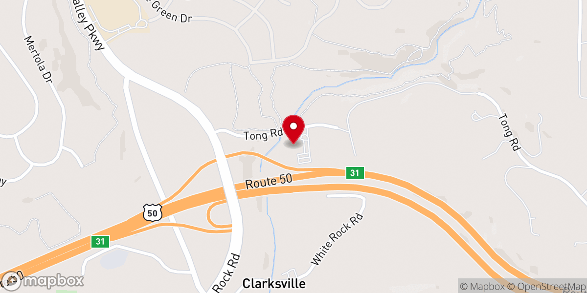 Map showing location of Capital Korean Presbyterian