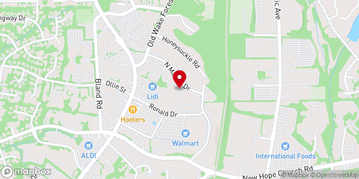 Map showing location of Rapture Ready Ministries Inc