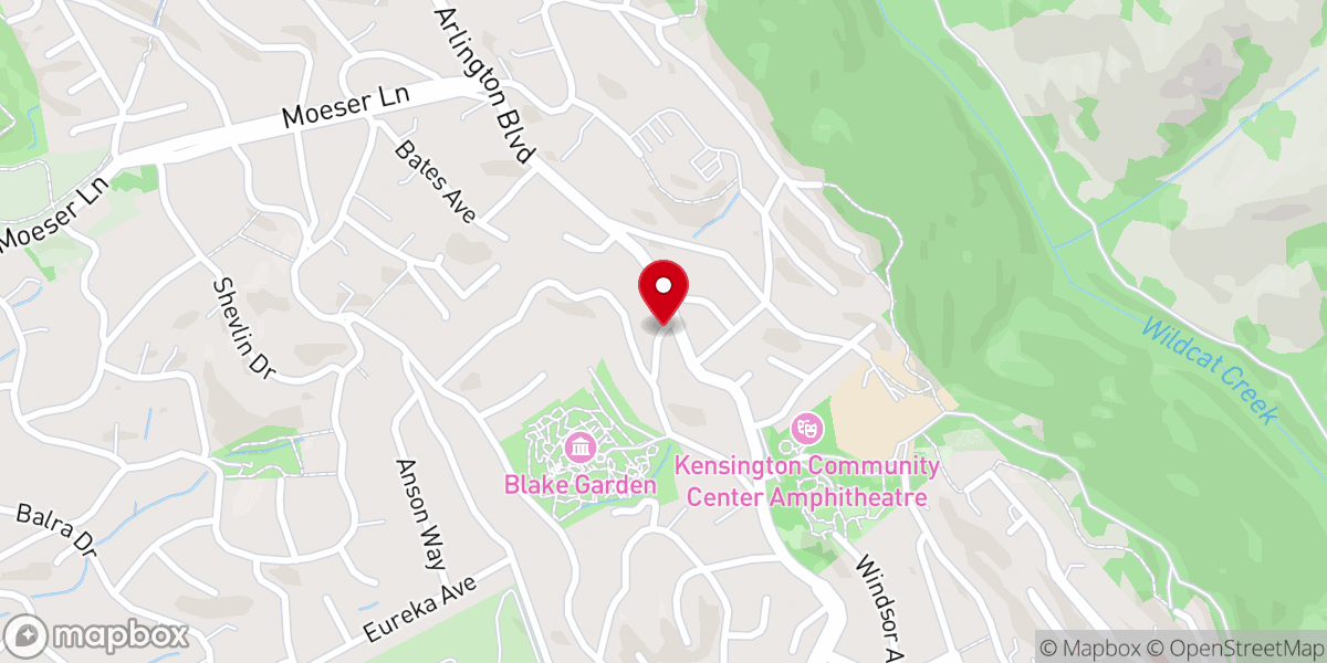 Map showing location of Carmelite Monastery