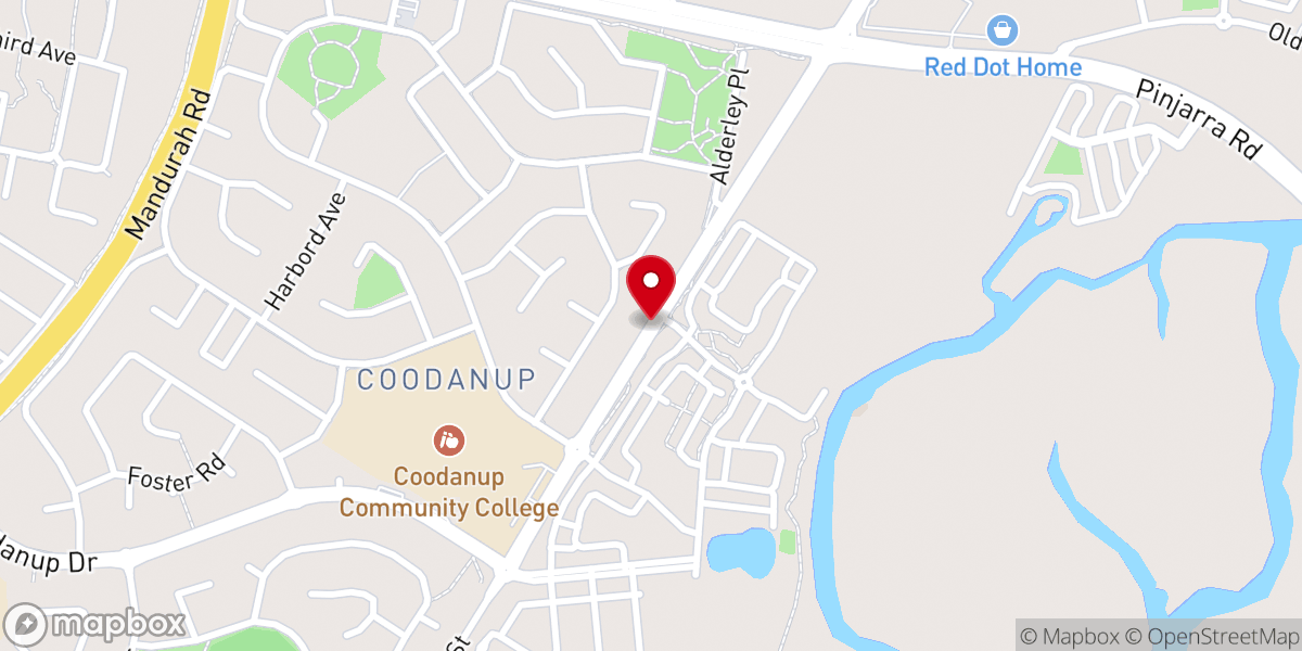 Map showing location of Faith City Church