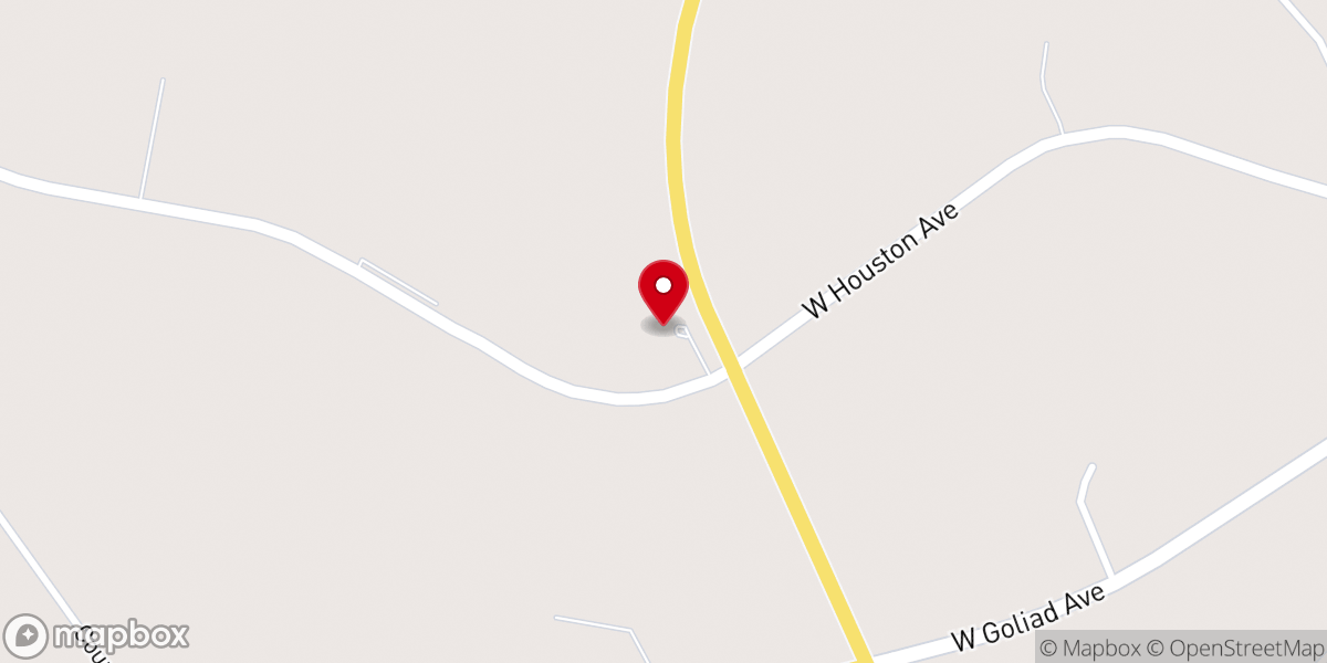 Map showing location of Grace Lutheran Church