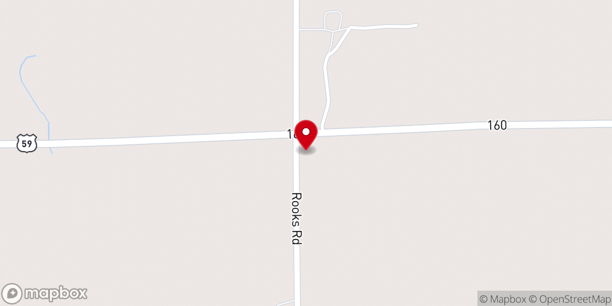 Map showing location of Zion Hill Church