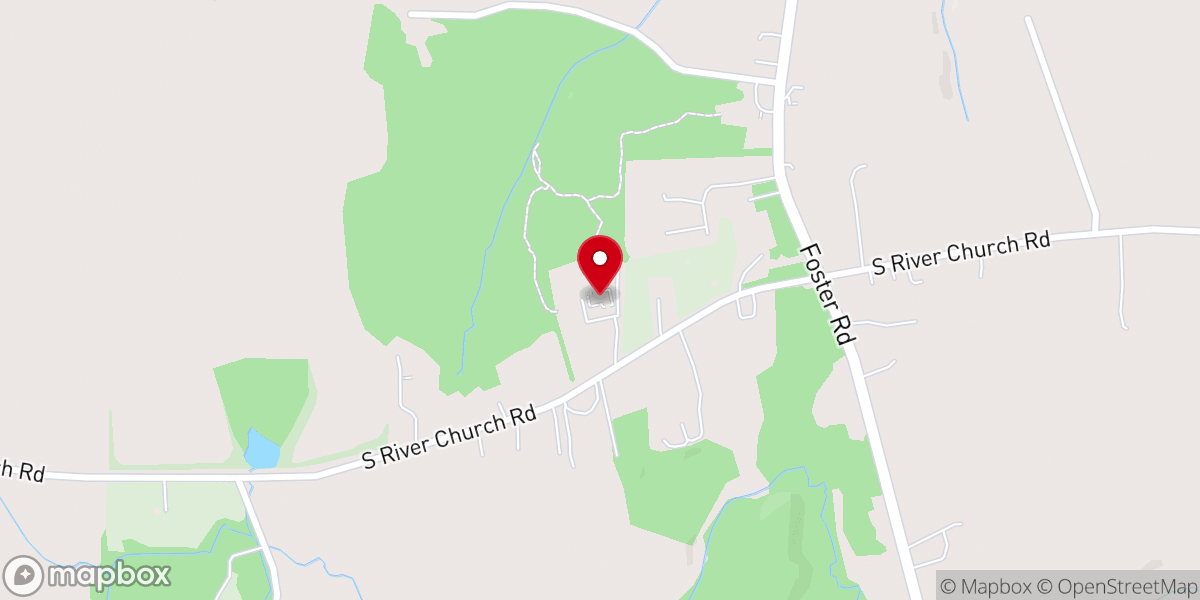 Map showing location of Restoration church
