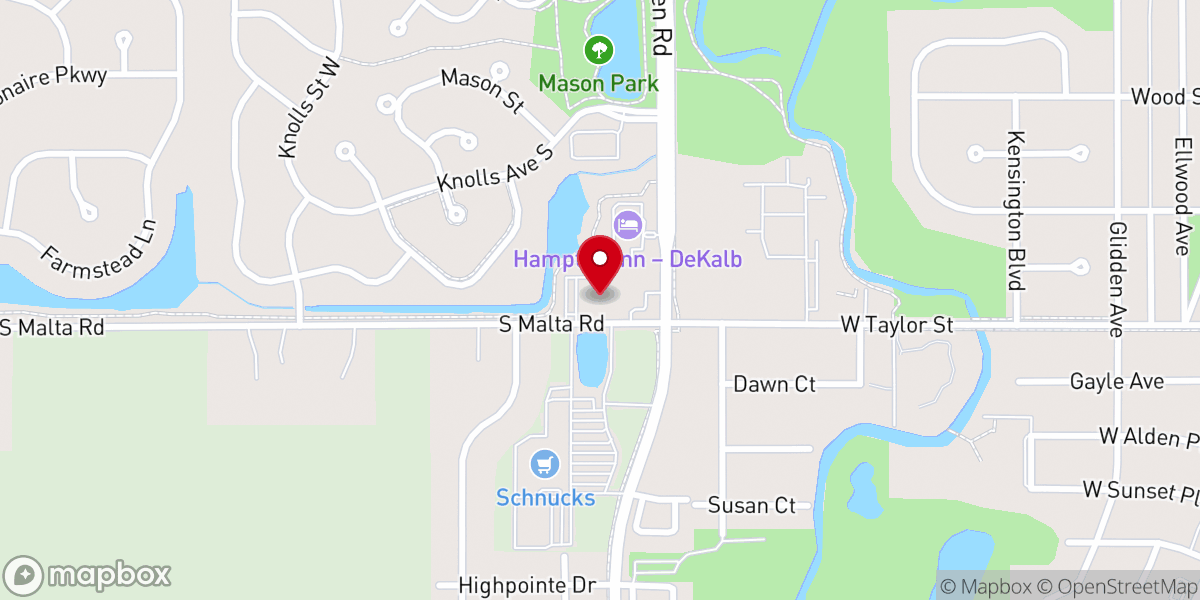 Map showing location of REAL CONNECTION CHURCH
