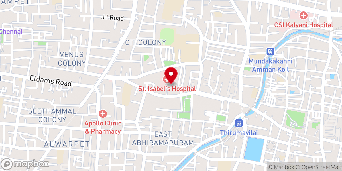 Map showing location of Church of Our Lady of Light (Luz Church)