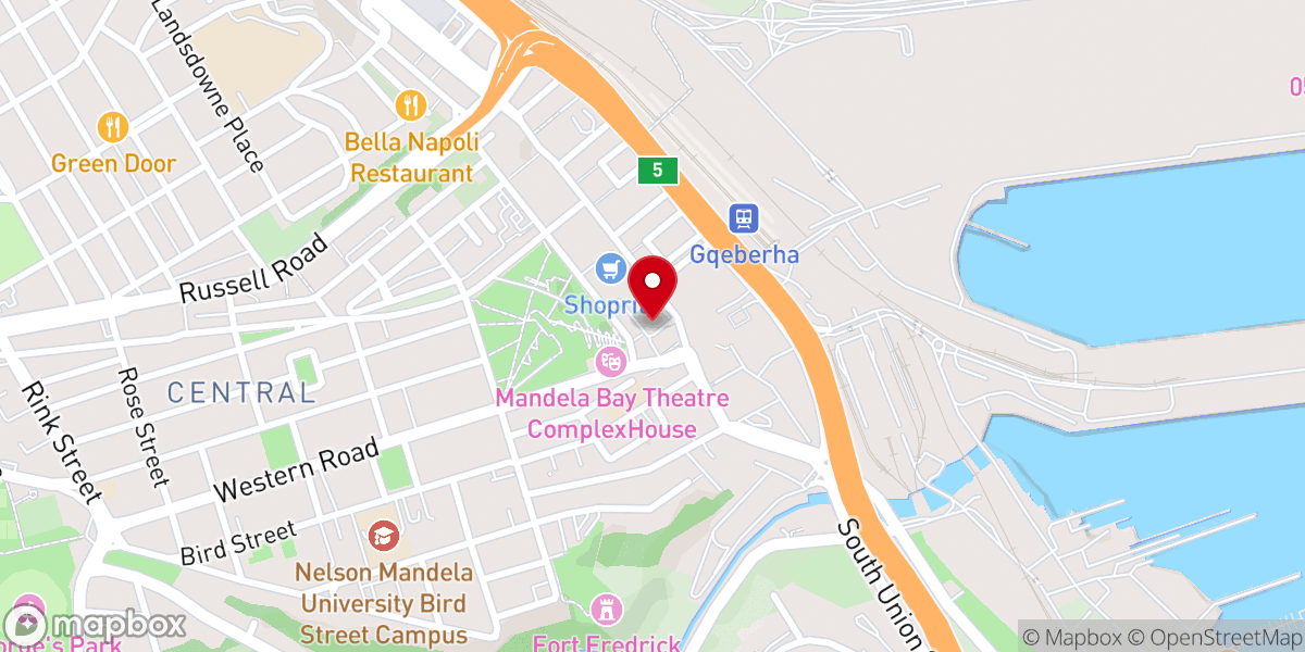 Map showing location of The Cathedral Church of St Mary the Virgin