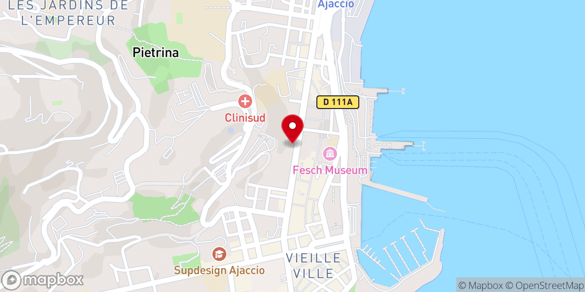 Map showing location of Église Saint-Roch - Ghjesgia San Roccu