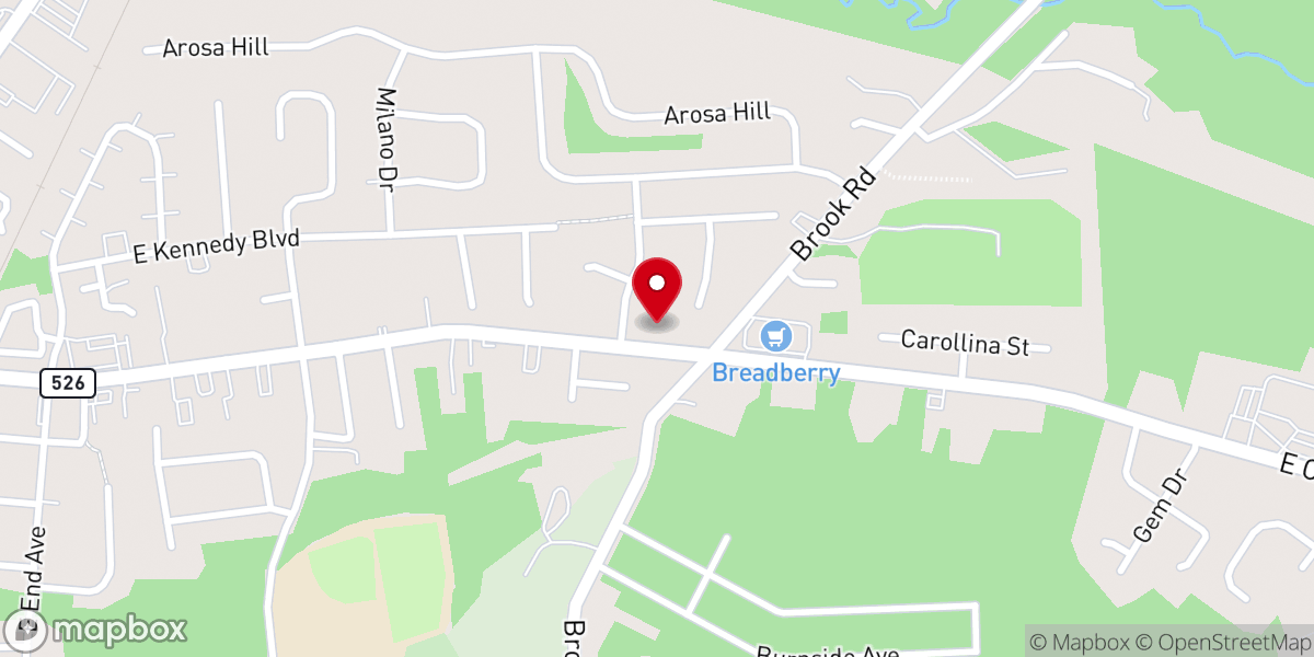 Map showing location of Congregation Mishkan Hatorah Inc