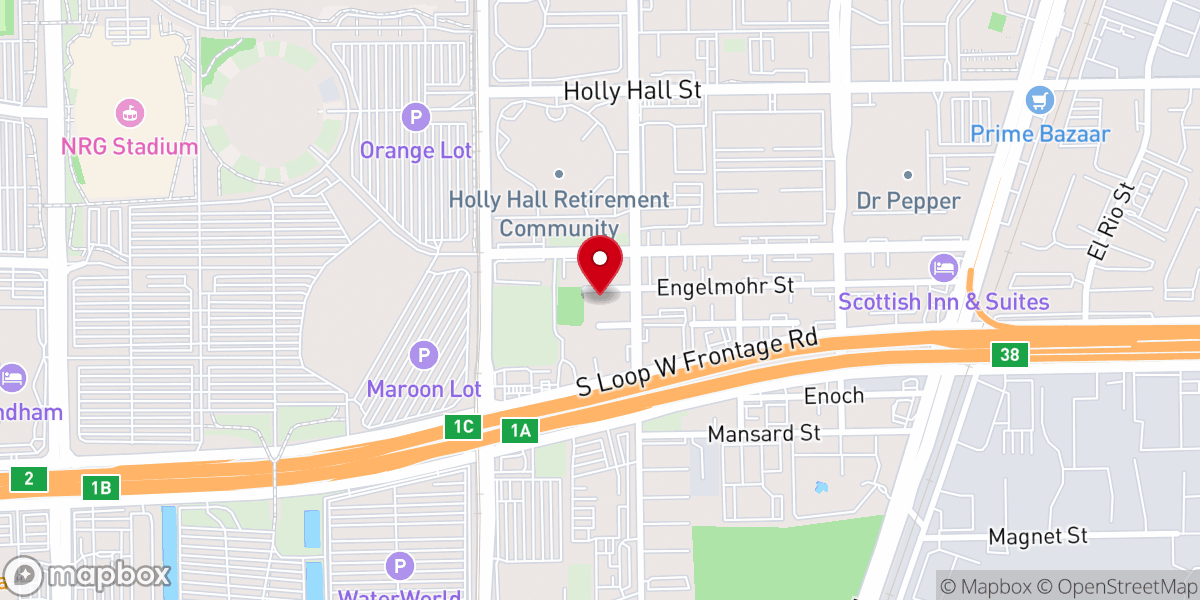 Map showing location of Spirit of Life Apostolic Church