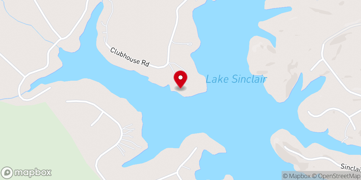Map showing location of Lakeside Church
