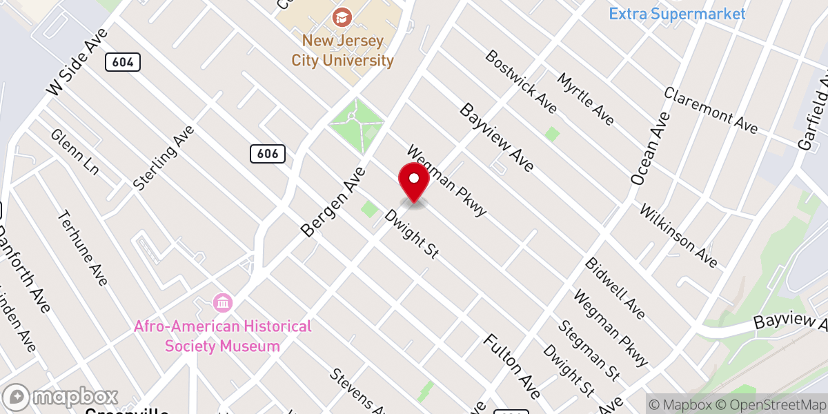 Map showing location of House of Prayer