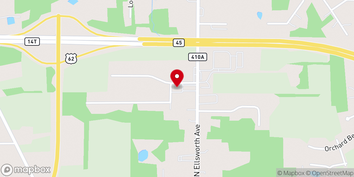 Map showing location of Hope Christian Fellowship - Salem