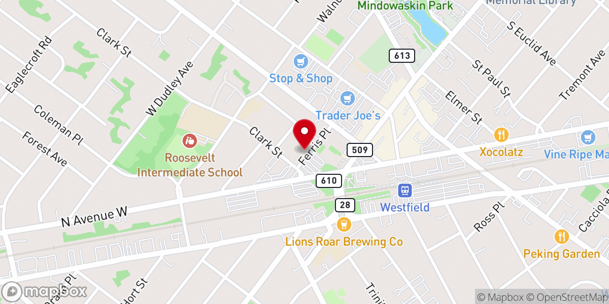 Map showing location of UECF Church