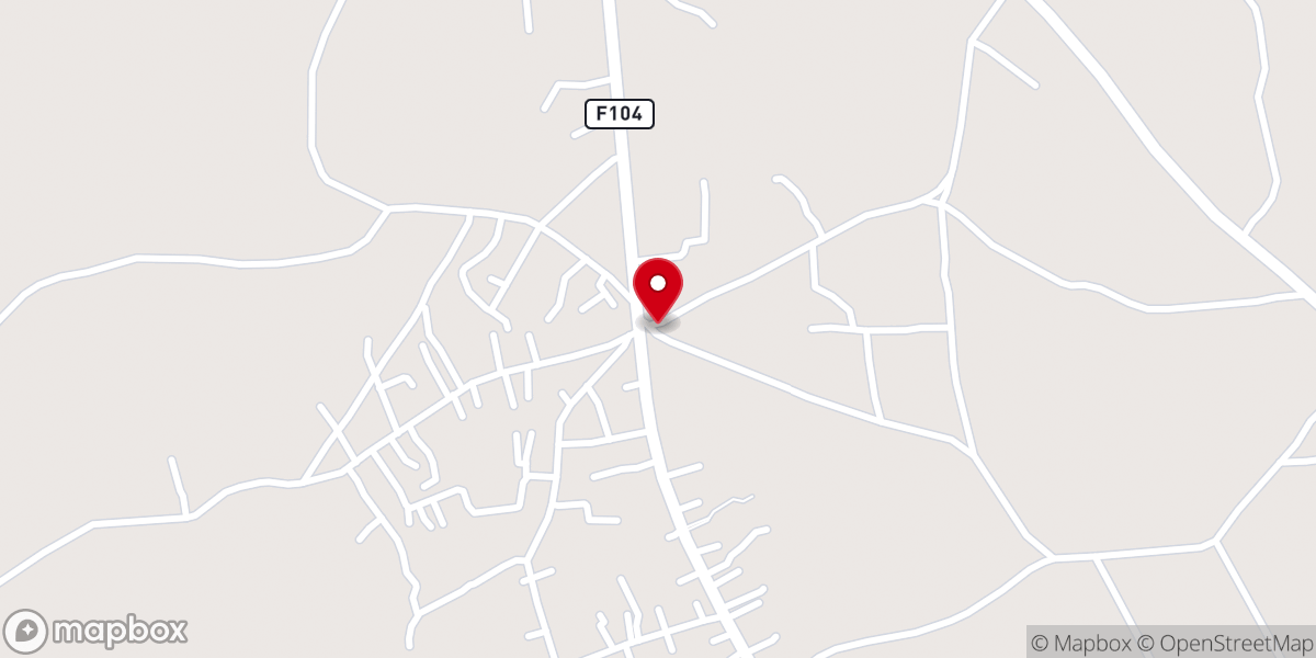 Map showing location of St Peters Anglican Church, Ovom Ama Asaa