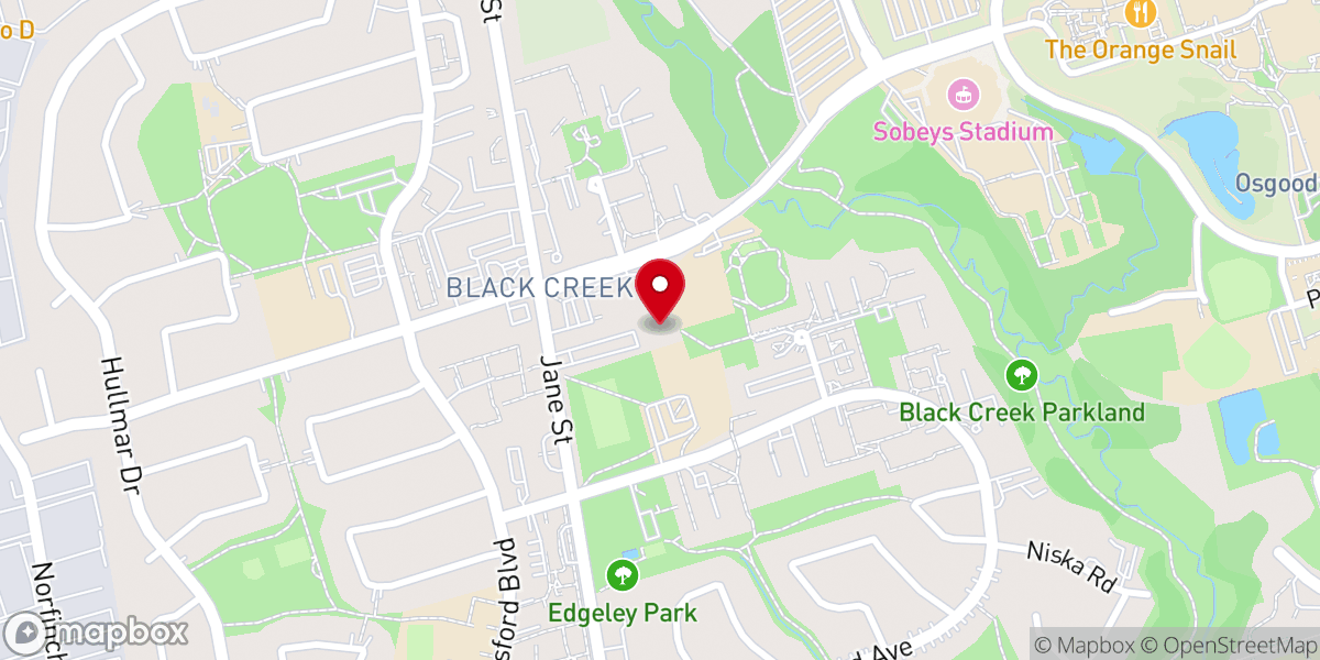 Map showing location of Christian Centre Church