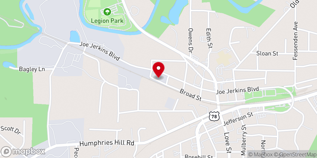 Map showing location of Greater Saint Paul AME Church