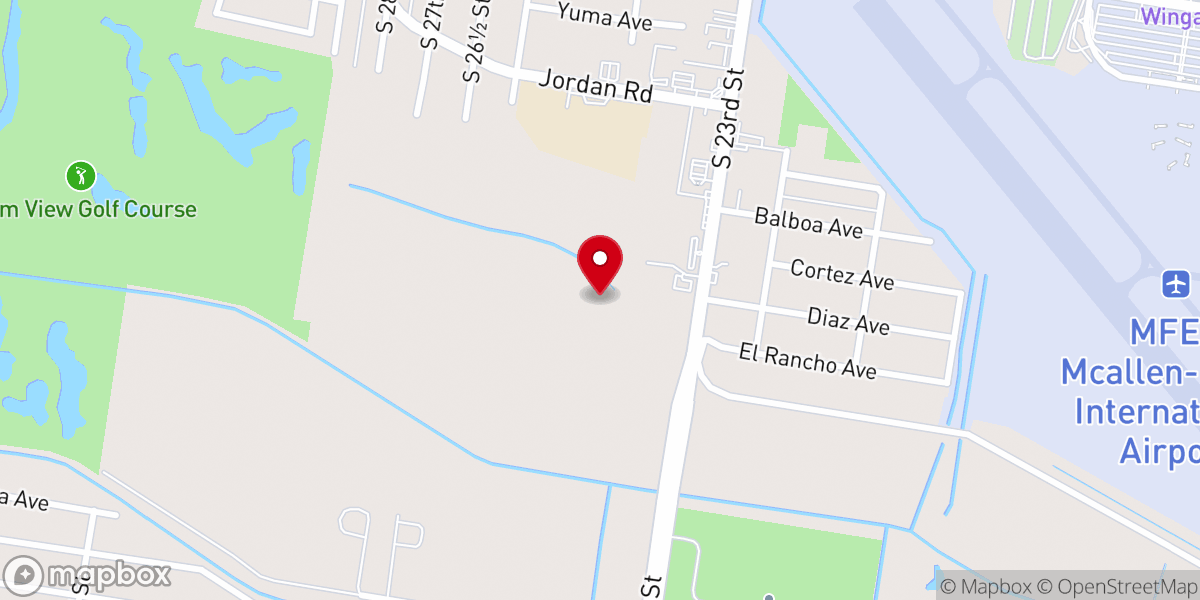 Map showing location of Vital Church