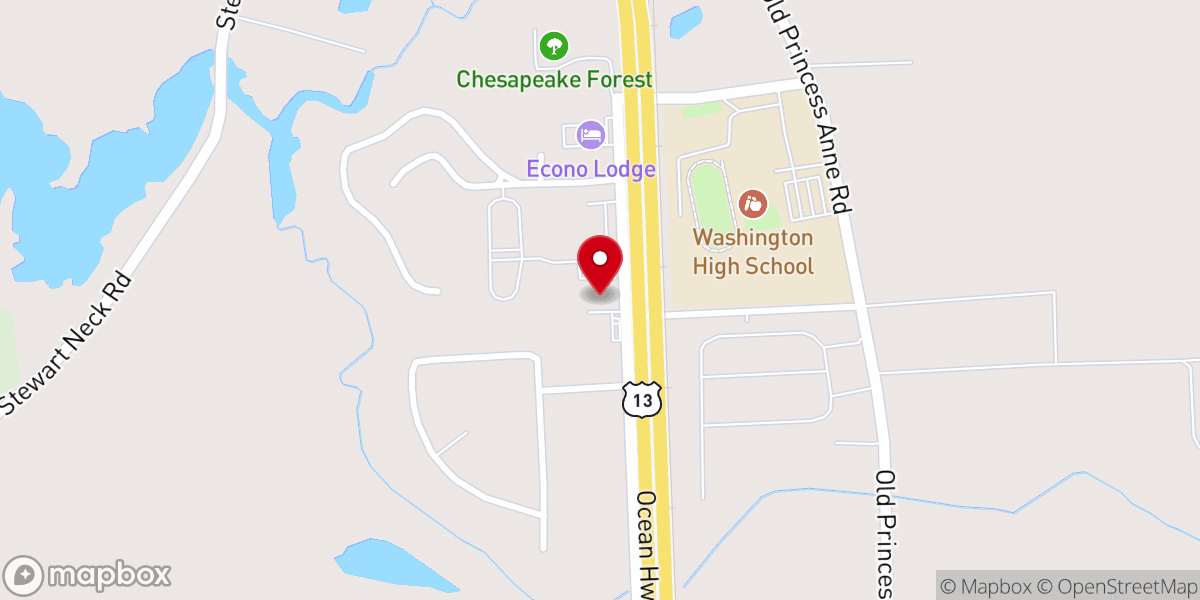 Map showing location of Hope and Light Christian Fellowship