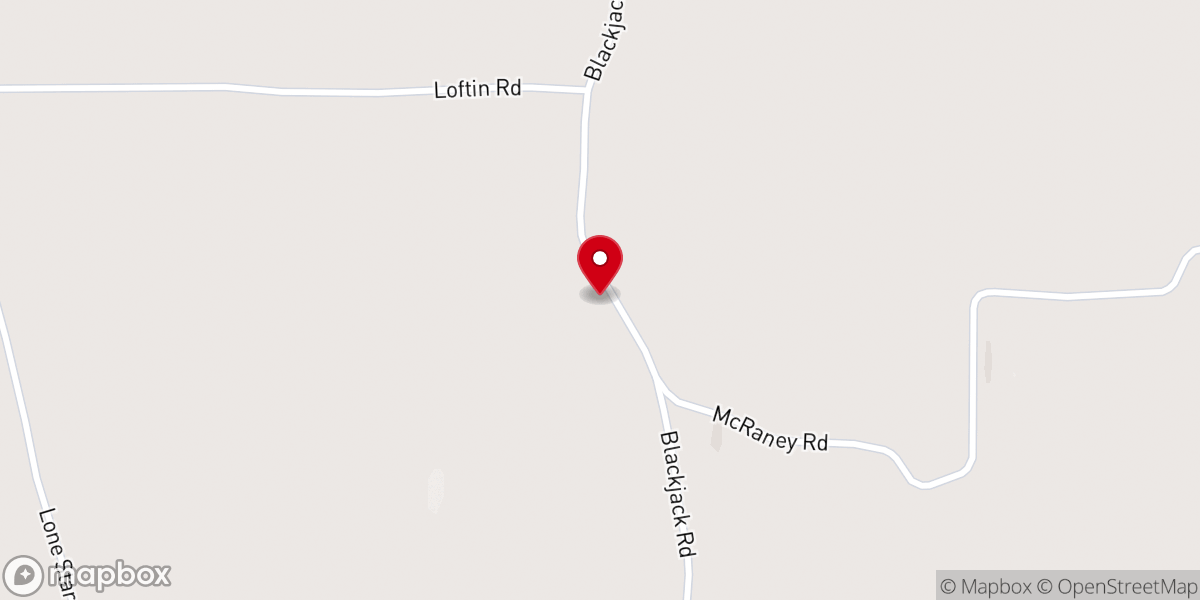 Map showing location of Pleasant Grove Congregational Methodist Church