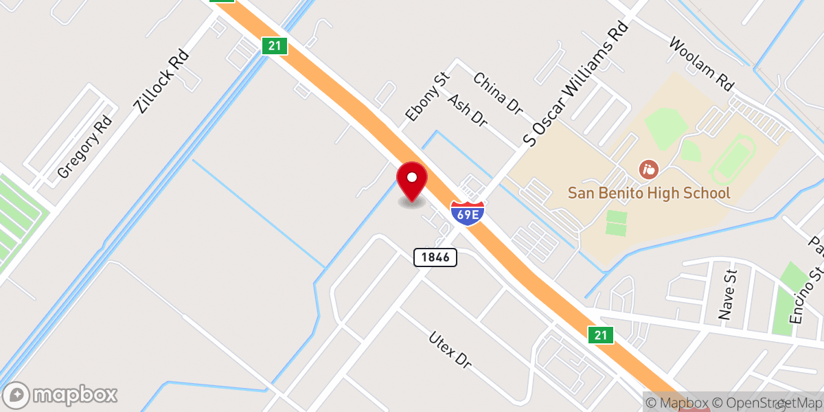 Map showing location of Living Stone Family Church