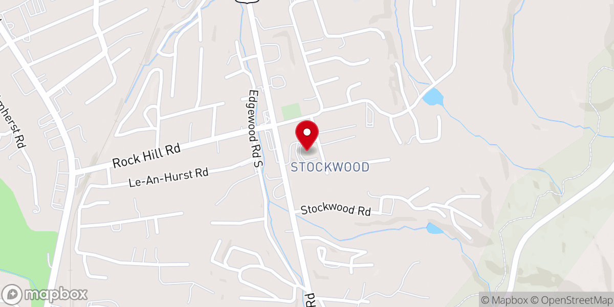 Map showing location of Biltmore Church of God