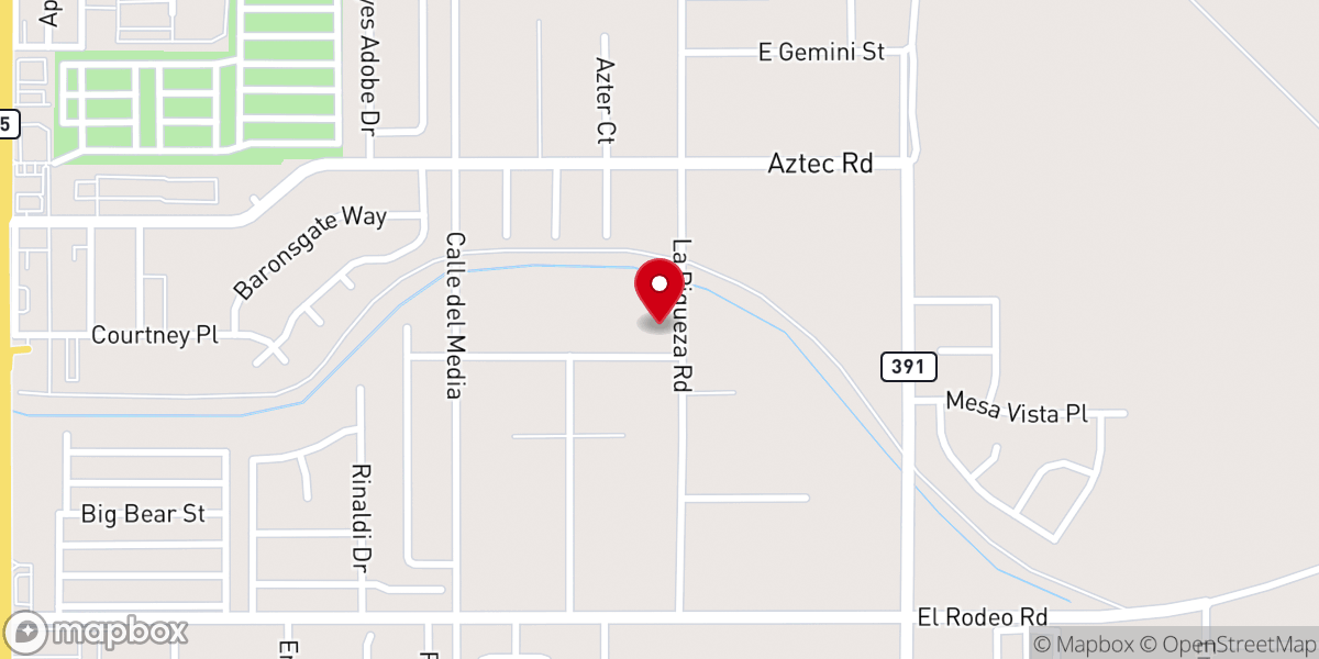 Map showing location of Family of God Lutheran Schools