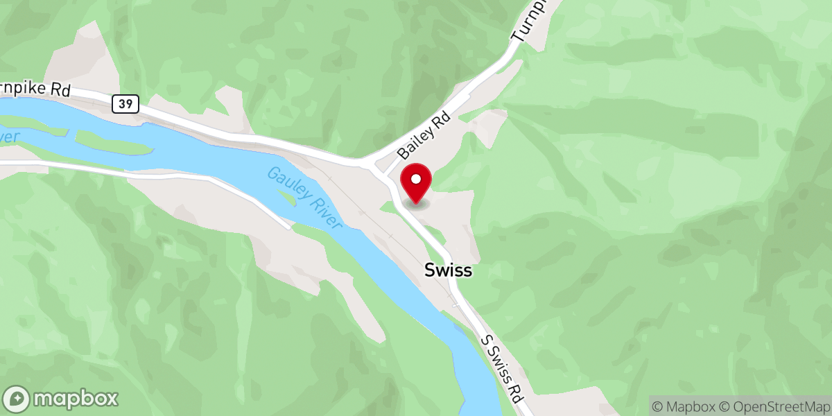 Map showing location of Sims Memorial United Methodist Church