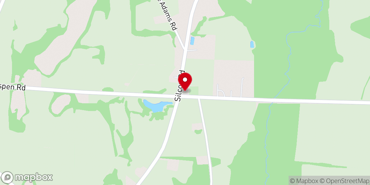 Map showing location of Enterprise Church