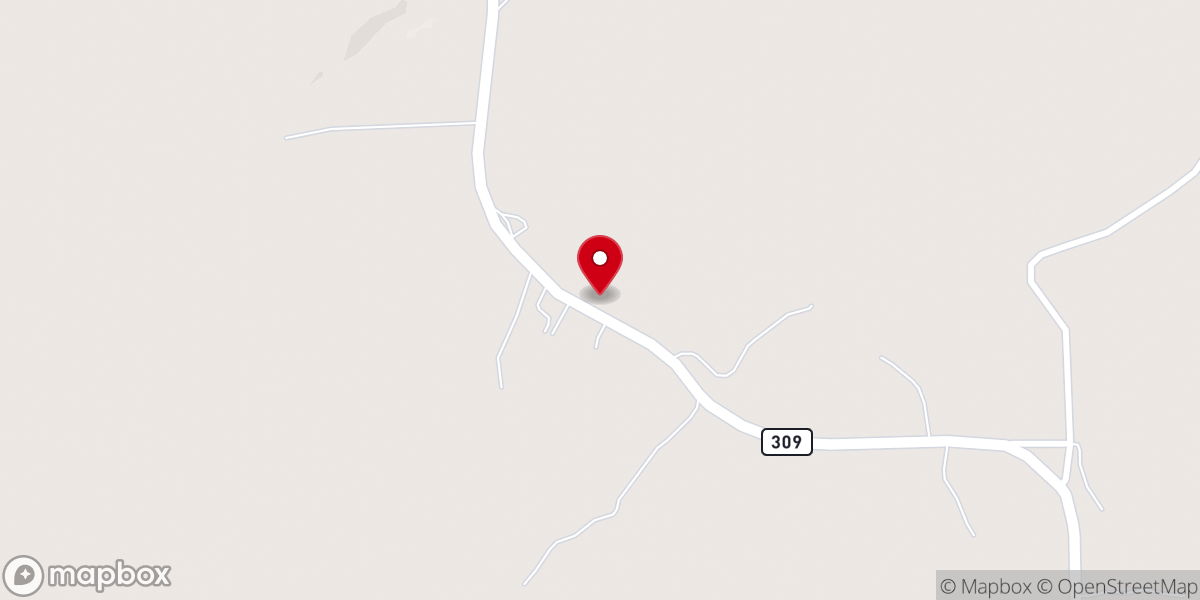 Map showing location of Victorious Living Church