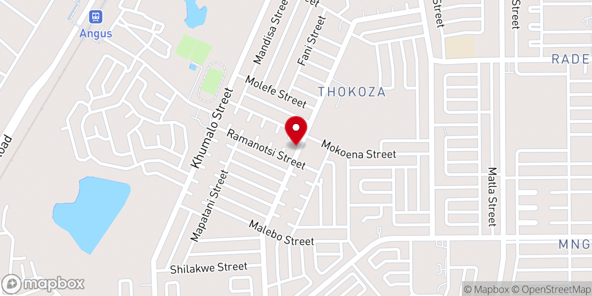 Map showing location of The New Apostolic Assemblies Church Of God