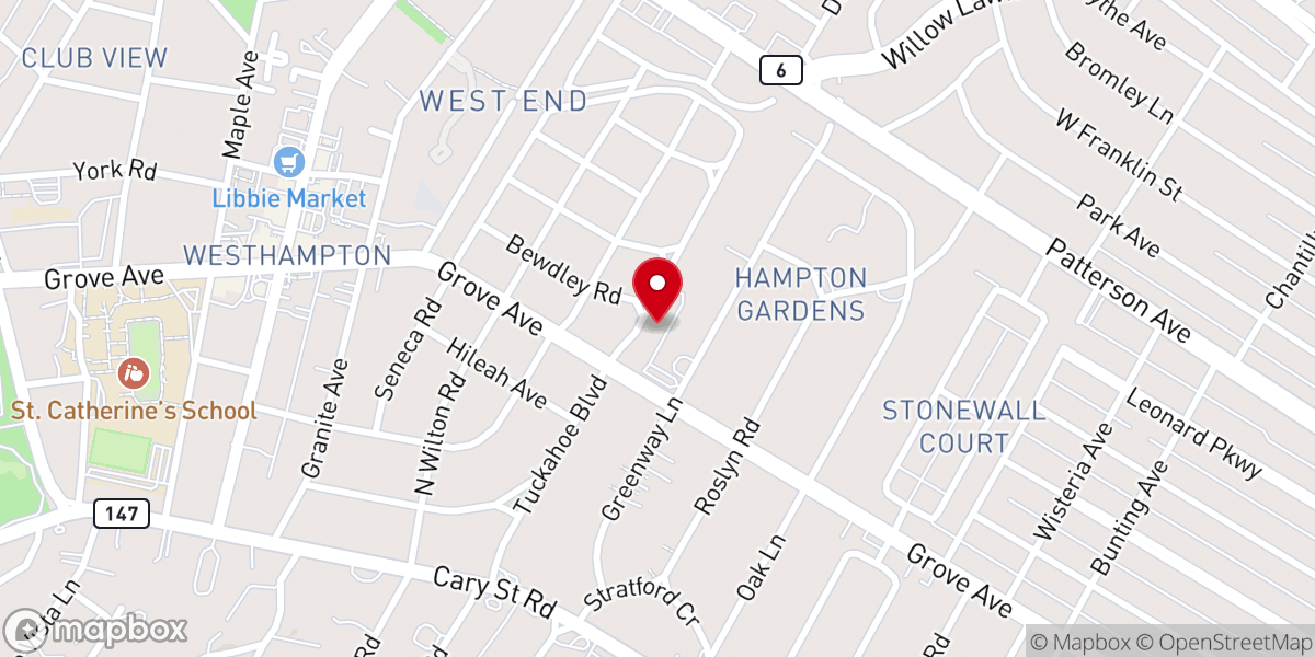 Map showing location of Saint Giles Church
