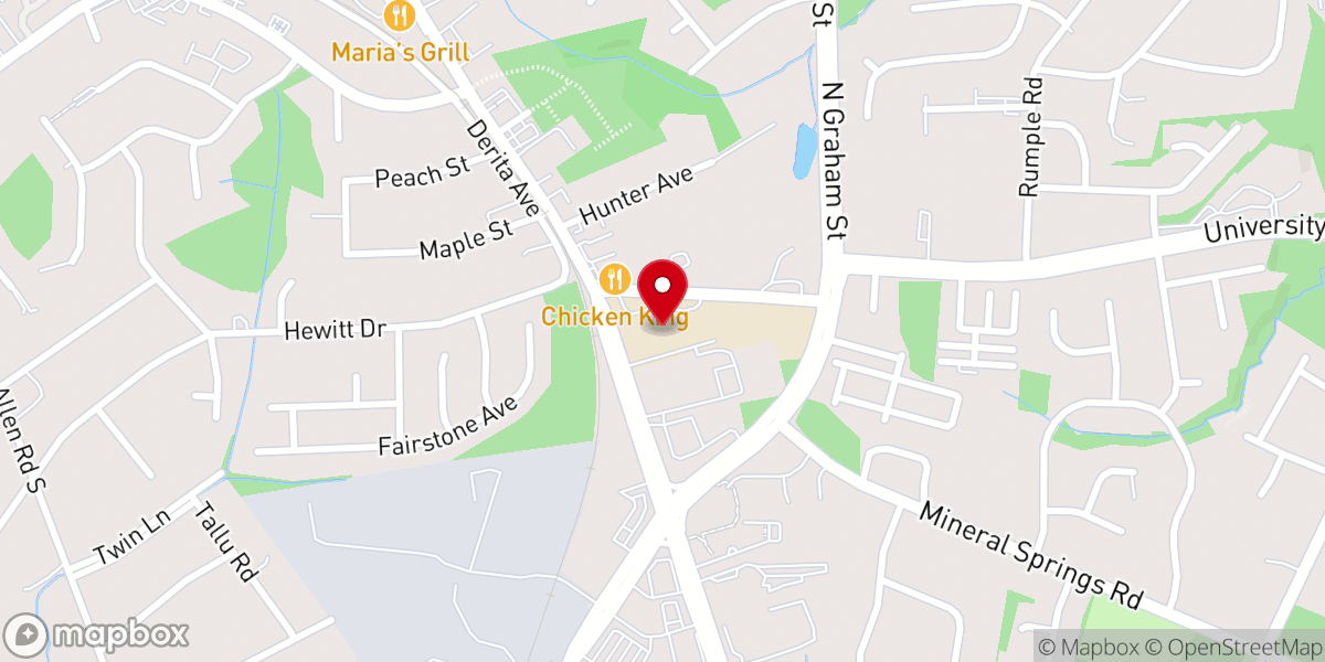 Map showing location of Kingdom of God Christian Fellowship