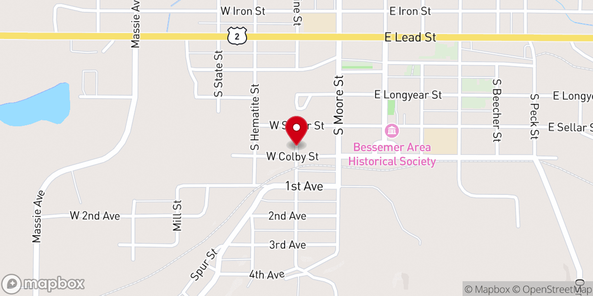 Map showing location of Keepers of the Faith Church