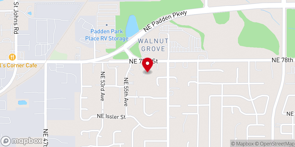 Map showing location of Northwest District Wesleyan Church